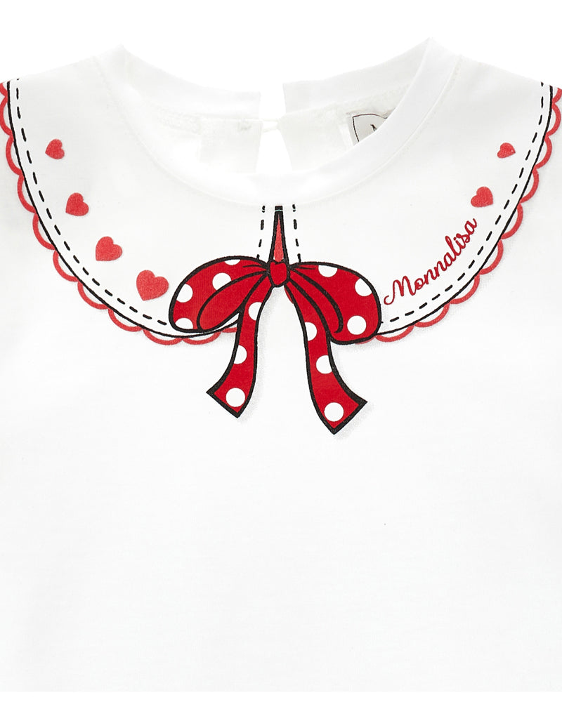 Baby Girls Bow Top &amp; Legging Set