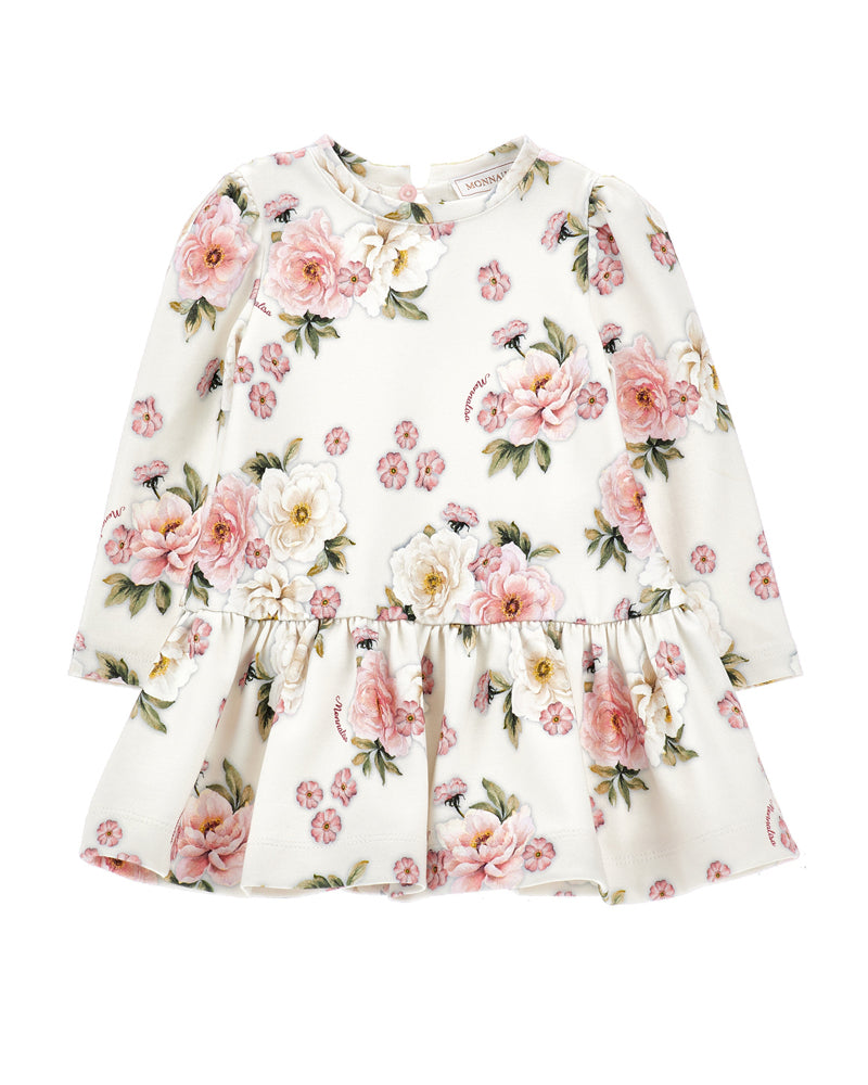 Baby Girls White Floral Dress