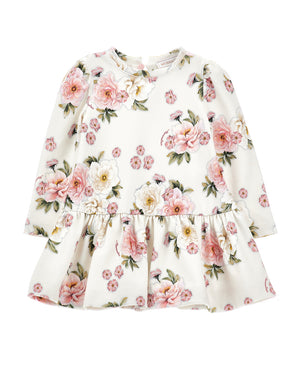 
  
    Monnalisa
  
 Baby Girls White Floral Dress