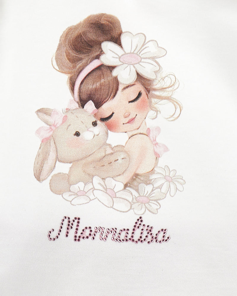 
  
    Monnalisa
  
 Baby Girls Daisies T & Legging Set