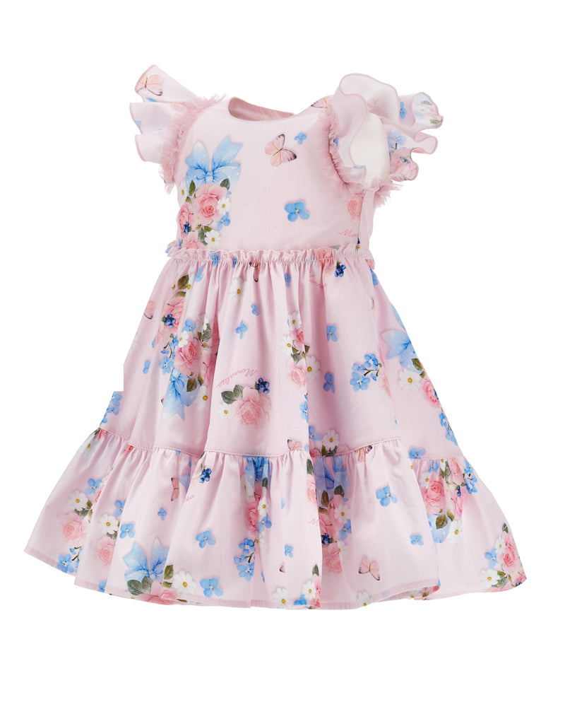 
  
    Monnalisa
  
 Baby Girls Pink Floral Dress