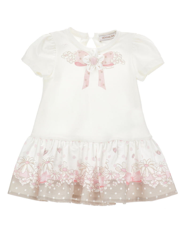 
  
    Monnalisa
  
 Baby Girls Ivory Dress