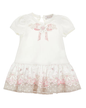 
  
    Monnalisa
  
 Baby Girls Ivory Dress
