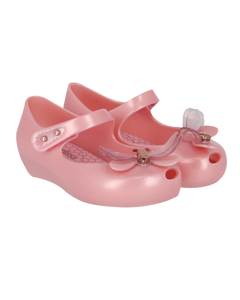 Girls Pink Ultragirl Bugs Shoe