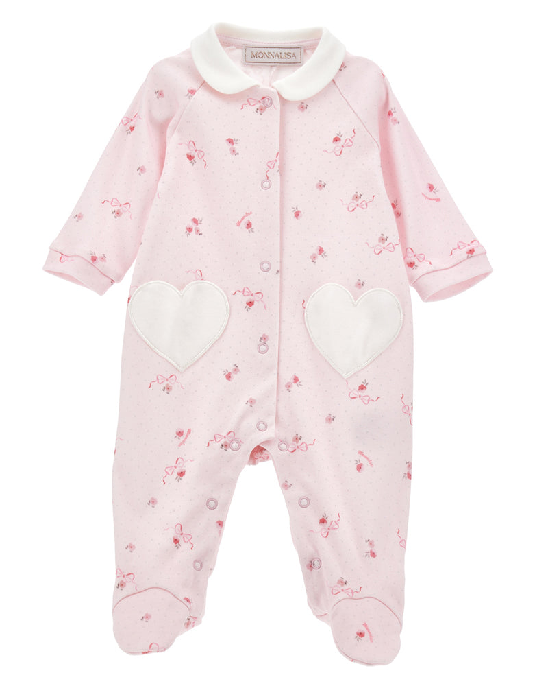 Baby Girls Pink Onesie