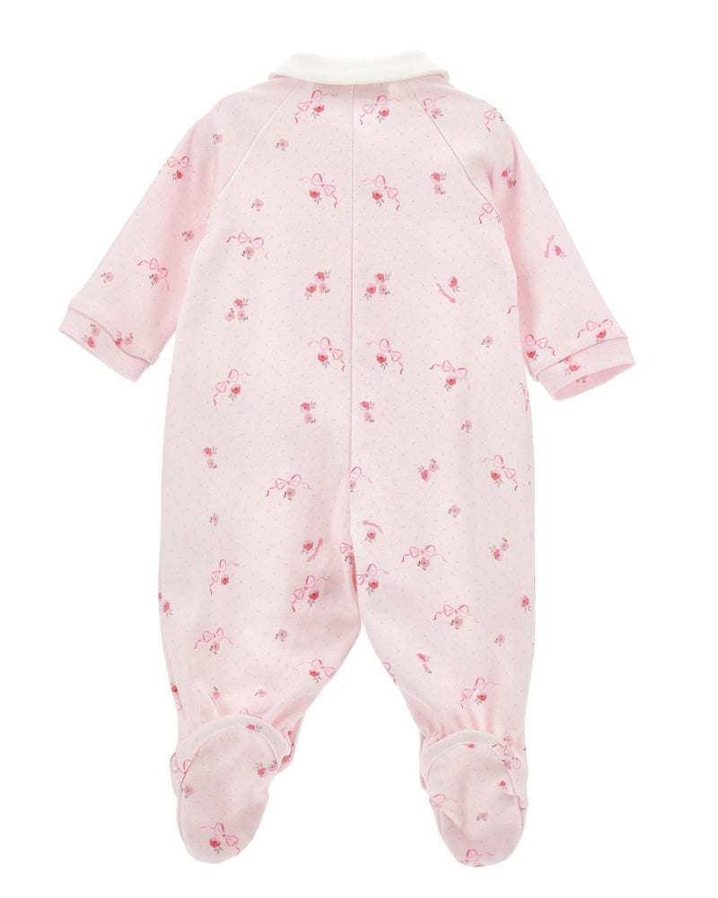 Baby Girls Pink Onesie