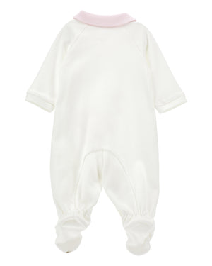 
  
    Monnalisa
  
 Baby Girls White Bear Onesie