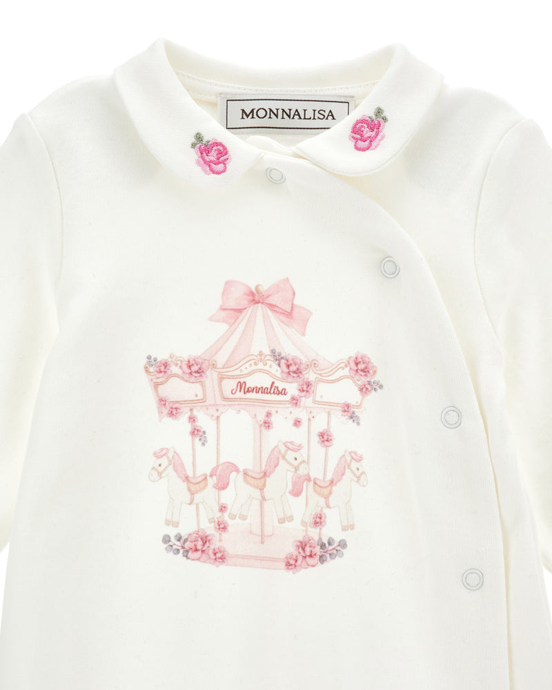 
  
    Monnalisa
  
 Baby Girls White Carousel Gift Set