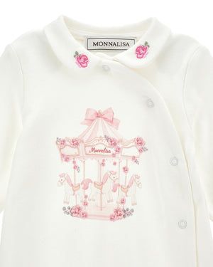 
  
    Monnalisa
  
 Baby Girls White Carousel Gift Set