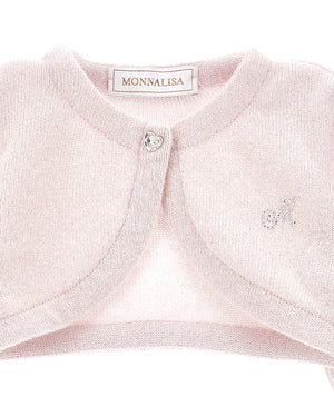 
  
    Monnalisa
  
 Baby Girls Pink Cardigan