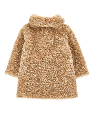 
  
    Monnalisa
  
 Baby Girls Beige Teddy Coat