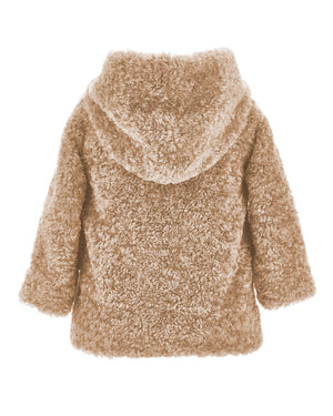 
  
    Monnalisa
  
 Baby Girls Beige Teddy Coat