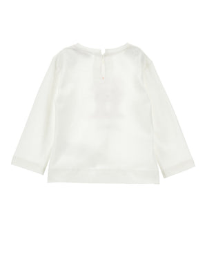 
  
    Monnalisa
  
 Baby Girls White Graphic Top