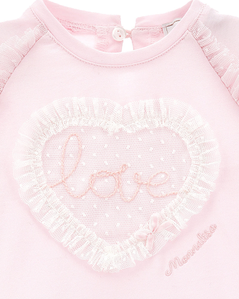 Baby Girls Pink Heart Dress