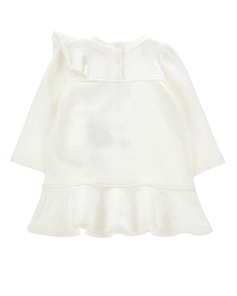 Baby Girls White Mickey Mouse Dress