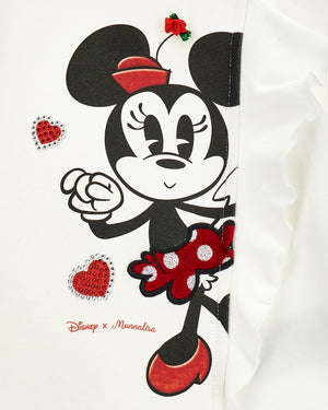 
  
    Monnalisa
  
 Baby Girls White Mickey Mouse Dress
