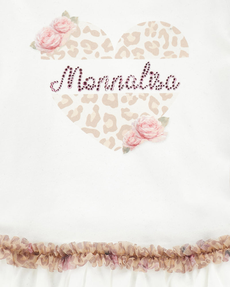 
  
    Monnalisa
  
 Baby Girls Ivory/Leopard Top & Legging Set