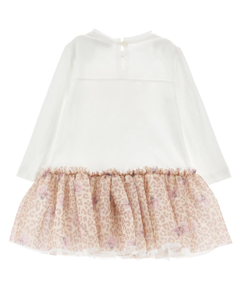 
  
    Monnalisa
  
 Baby Girls Ivory Bow Tulle Dress