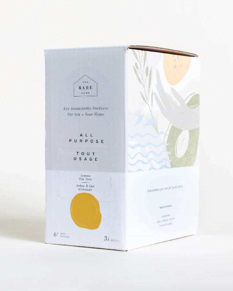 
  
    The
  
    Bare
  
    Home
  
 All Purpose Cleaner 3 Litre Refill Lemon Tea Tree