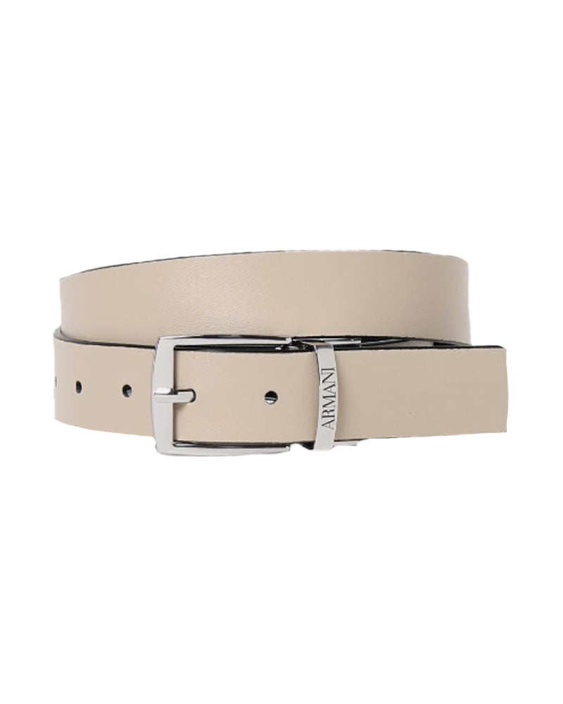 Boys Black/Tan Reversible Leather Belt