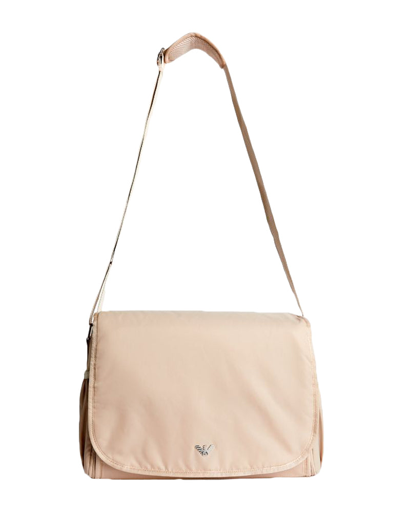 Emporio Armani Baby Beige Change Bag - Designer Kids Wear