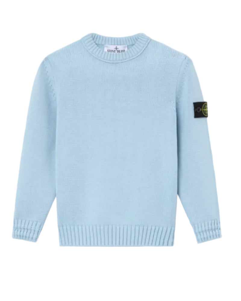 
  
    Stone
  
    Island
  
    Junior
  
 Boys Blue Knit Cotton Sweater