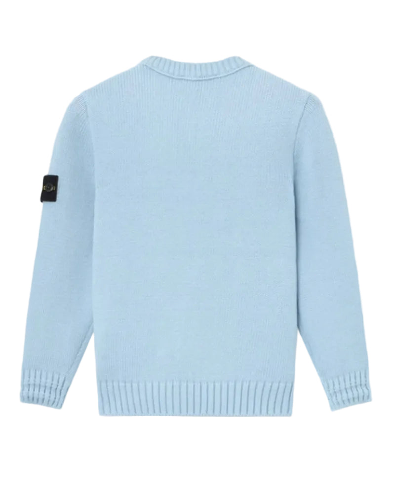 
  
    Stone
  
    Island
  
    Junior
  
 Boys Blue Knit Cotton Sweater