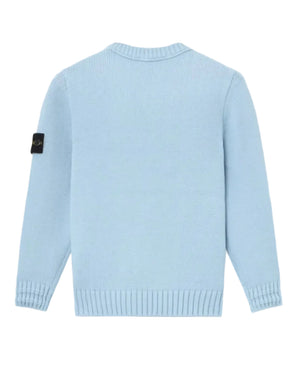 
  
    Stone
  
    Island
  
    Junior
  
 Boys Blue Knit Cotton Sweater