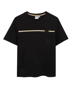 
  
    Boss
  
 Boys Black Cotton T-Shirt