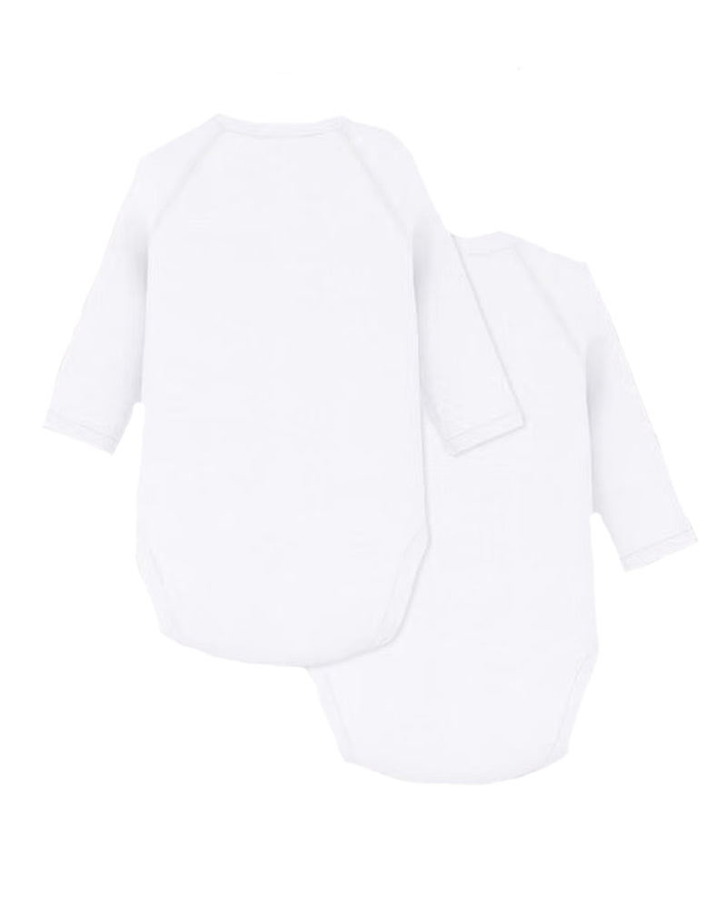 Baby White Long Sleeve Bodysuit Set