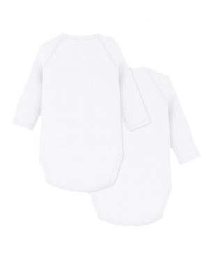 
  
    Petit
  
    Bateau
  
 Baby White Long Sleeve Bodysuit Set