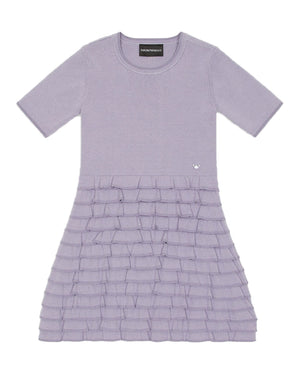 
  
    Emporio
  
    Armani
  
 Girls Purple Ruffle Dress