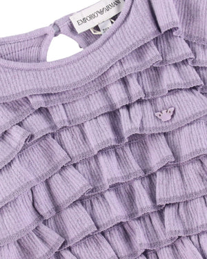 
  
    Emporio
  
    Armani
  
 Baby Girls Purple Ruffle Dress