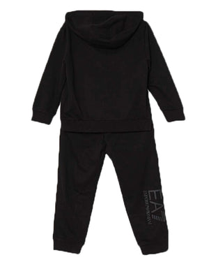 
  
    Ea7
  
    Emporio
  
    Armani
  
 Boys Black Logo Tracksuit