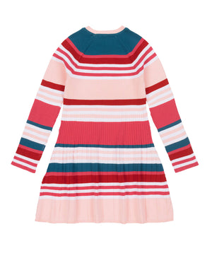 
  
    Emporio
  
    Armani
  
 Girls Pink/Multi-Print Knit Dress