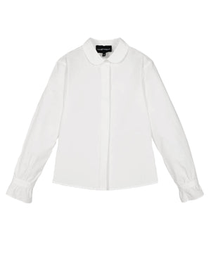 
  
    Emporio
  
    Armani
  
 Girls White Blouse