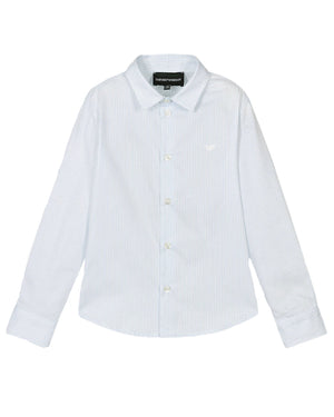 
  
    Emporio
  
    Armani
  
 Boys Blue Stripped Shirt