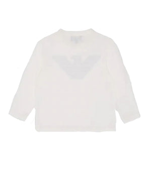 
  
    Emporio
  
    Armani
  
 Boys White Long Sleeve Top