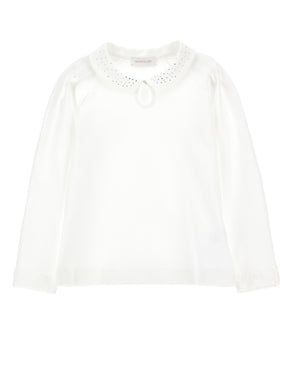 
  
    Monnalisa
  
 Girls White Long Sleeve Top