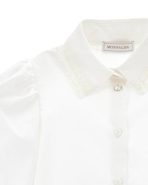 
  
    Monnalisa
  
 Girls White Blouse