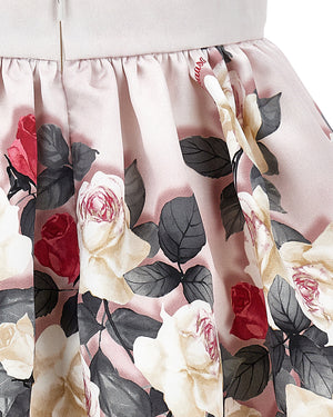 
  
    Monnalisa
  
 Girls Pink Floral Skirt