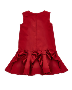 
  
    Monnalisa
  
 Girls Red Bow Dress