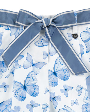 
  
    Monnalisa
  
 Girls Blue Butterfly Shorts