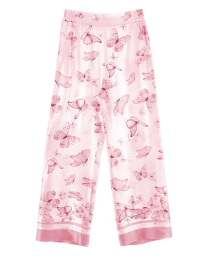 
  
    Monnalisa
  
 Girls Pink Butterfly Pants