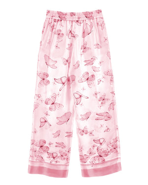 
  
    Monnalisa
  
 Girls Pink Butterfly Pants