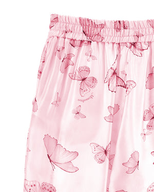 
  
    Monnalisa
  
 Girls Pink Butterfly Pants