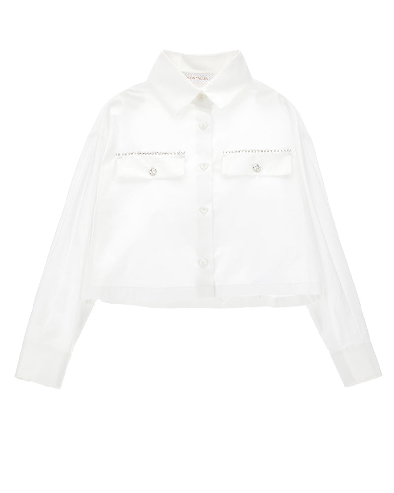 Girls White Blouse