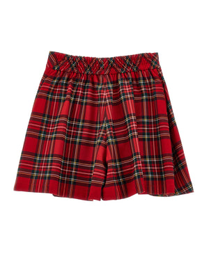 
  
    Monnalisa
  
 Girls Red Plaid Skirt