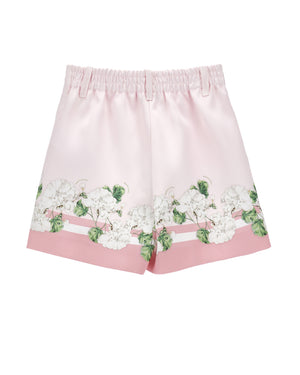
  
    Monnalisa
  
 Girls Pink Floral Shorts