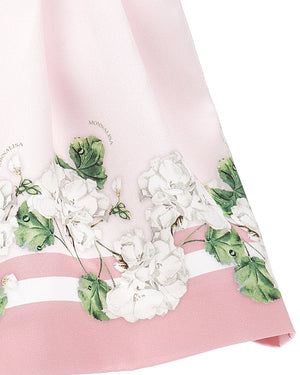 
  
    Monnalisa
  
 Girls Pink Floral Shorts